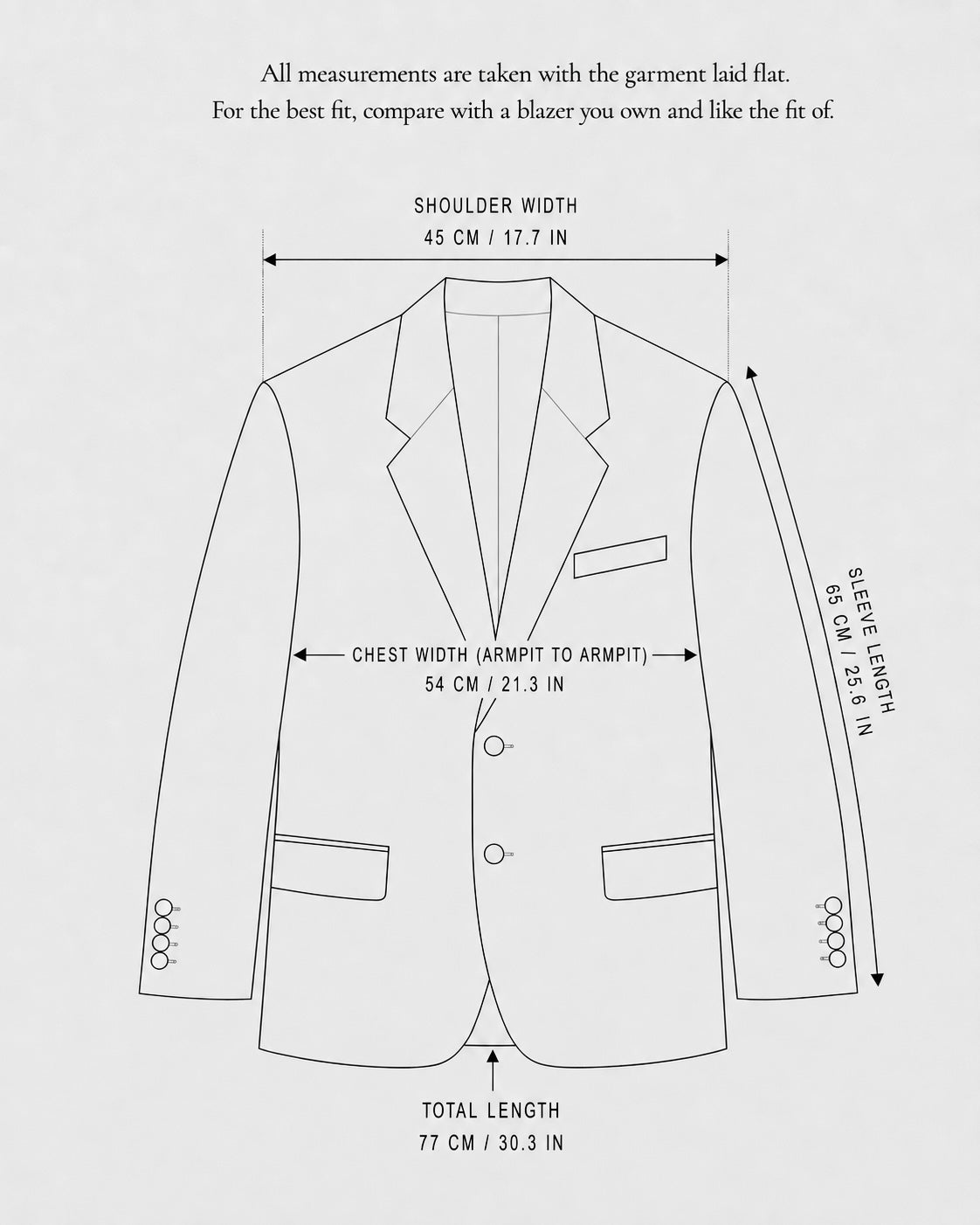 BLACK PURE WOOL BLAZER (FITS S-M)