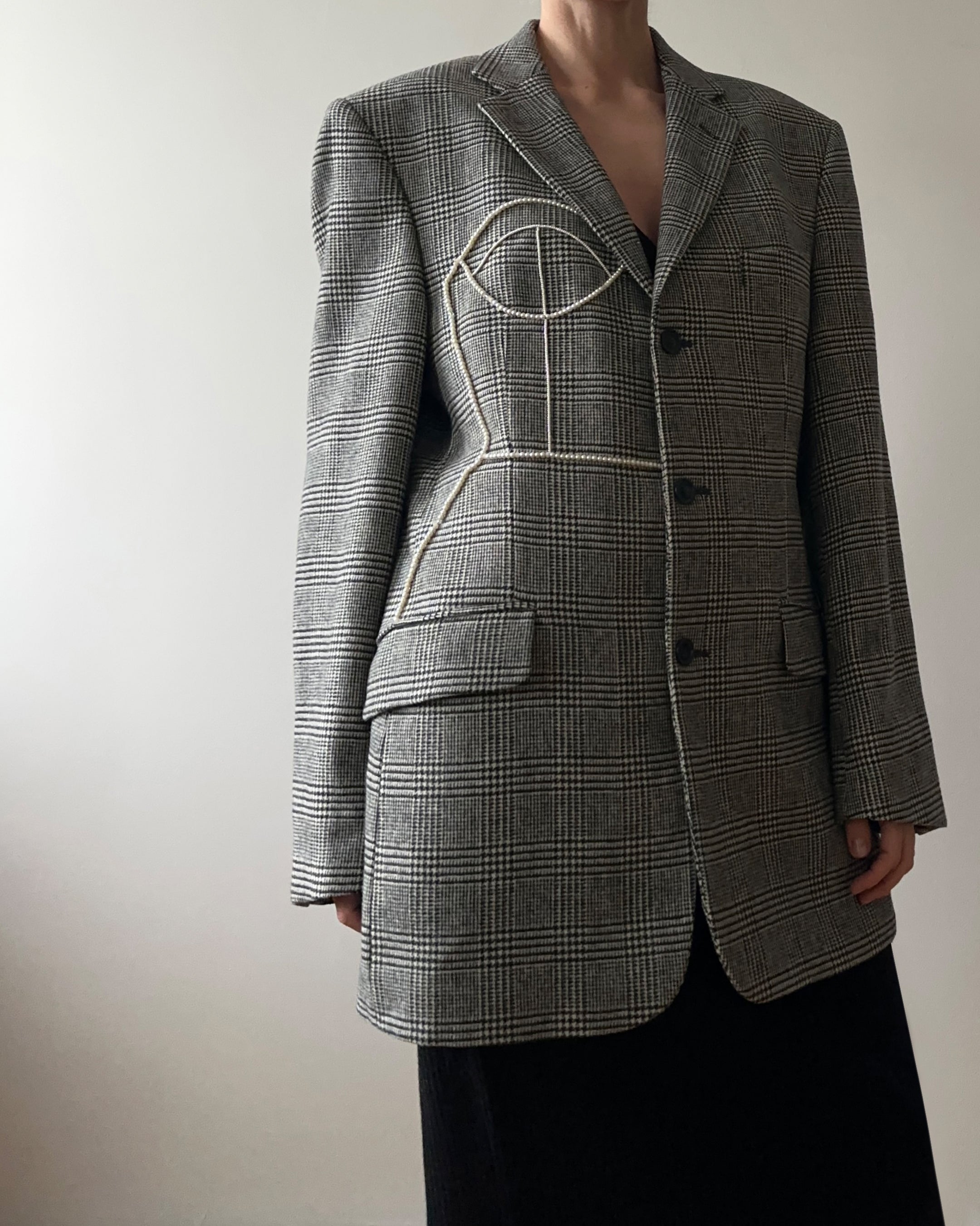vintage wool blazer