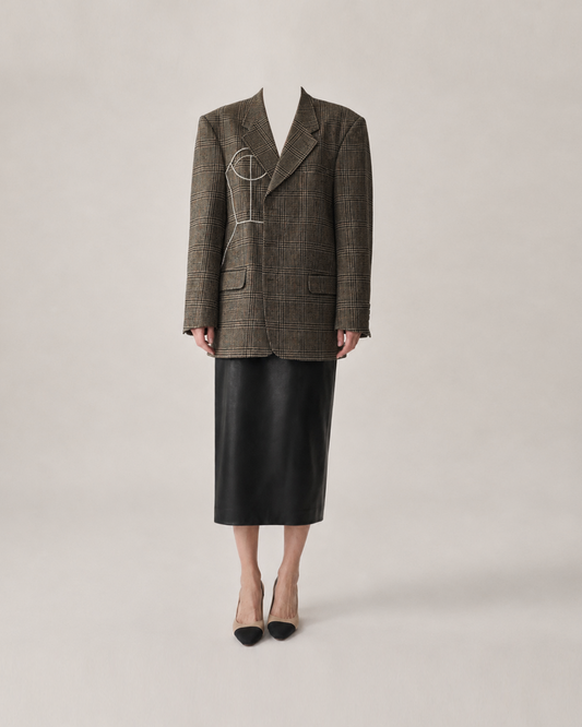 WOOL/CASHMERE BLAZER (FITS S-L)