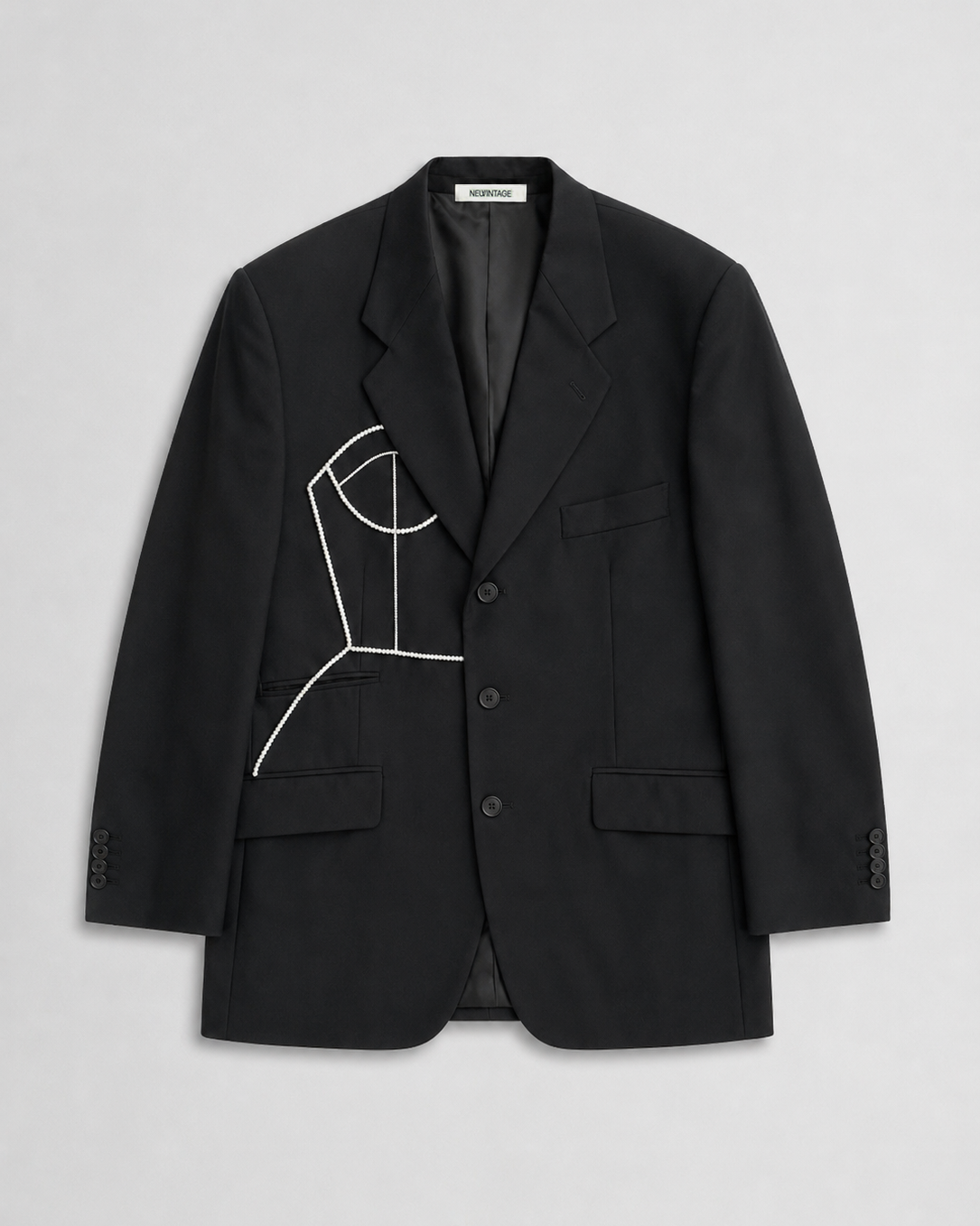 CORNELIANI MERINO WOOL BLAZER (FITS S-L)