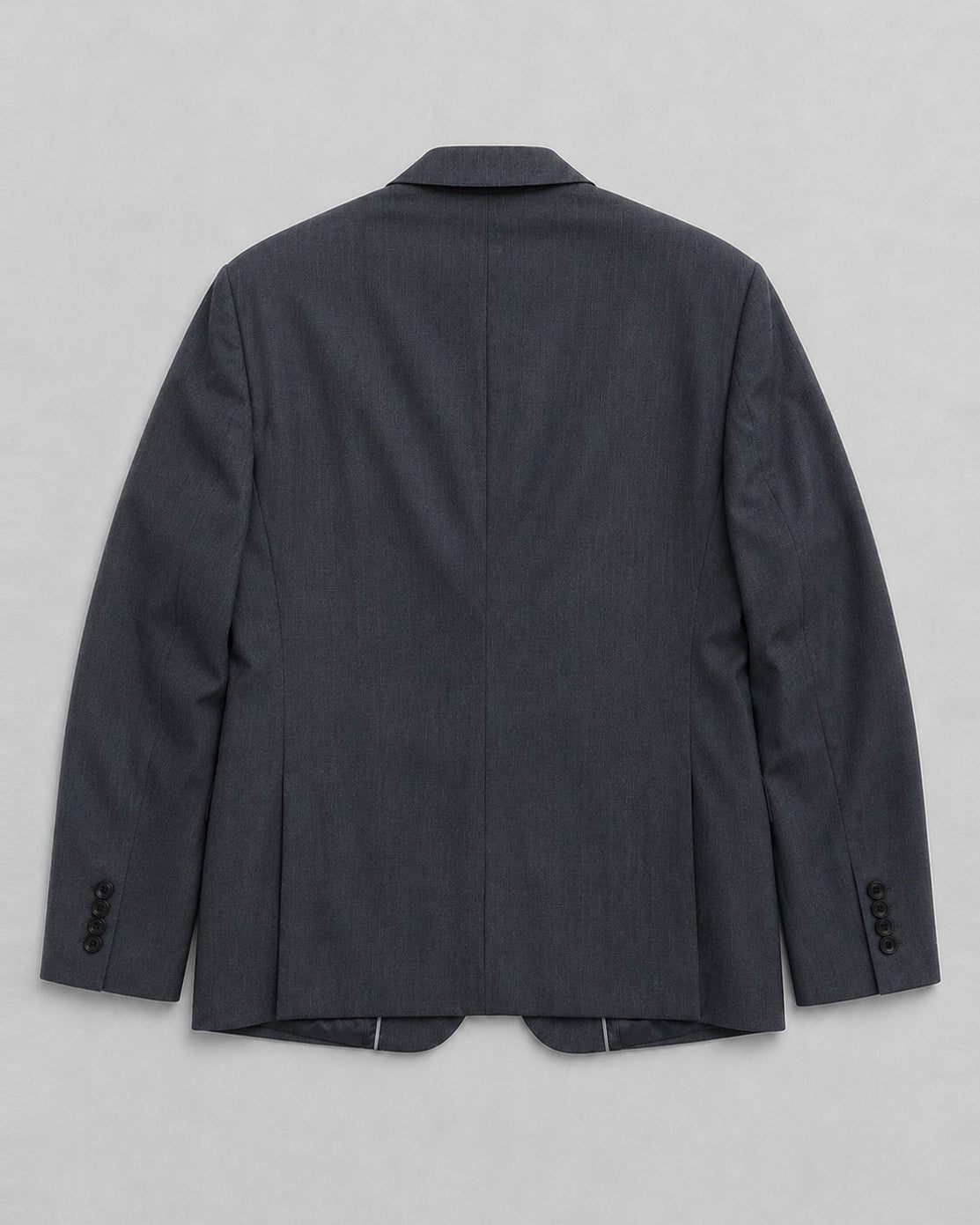 GRAY WOOL BLAZER (FITS S-M)