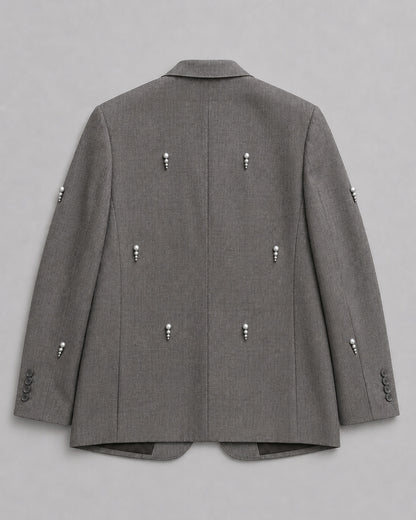 WOOL-SILK BLAZER (FITS S-XL)