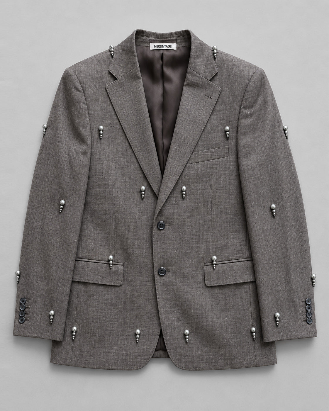 WOOL-SILK BLAZER (FITS S-XL)