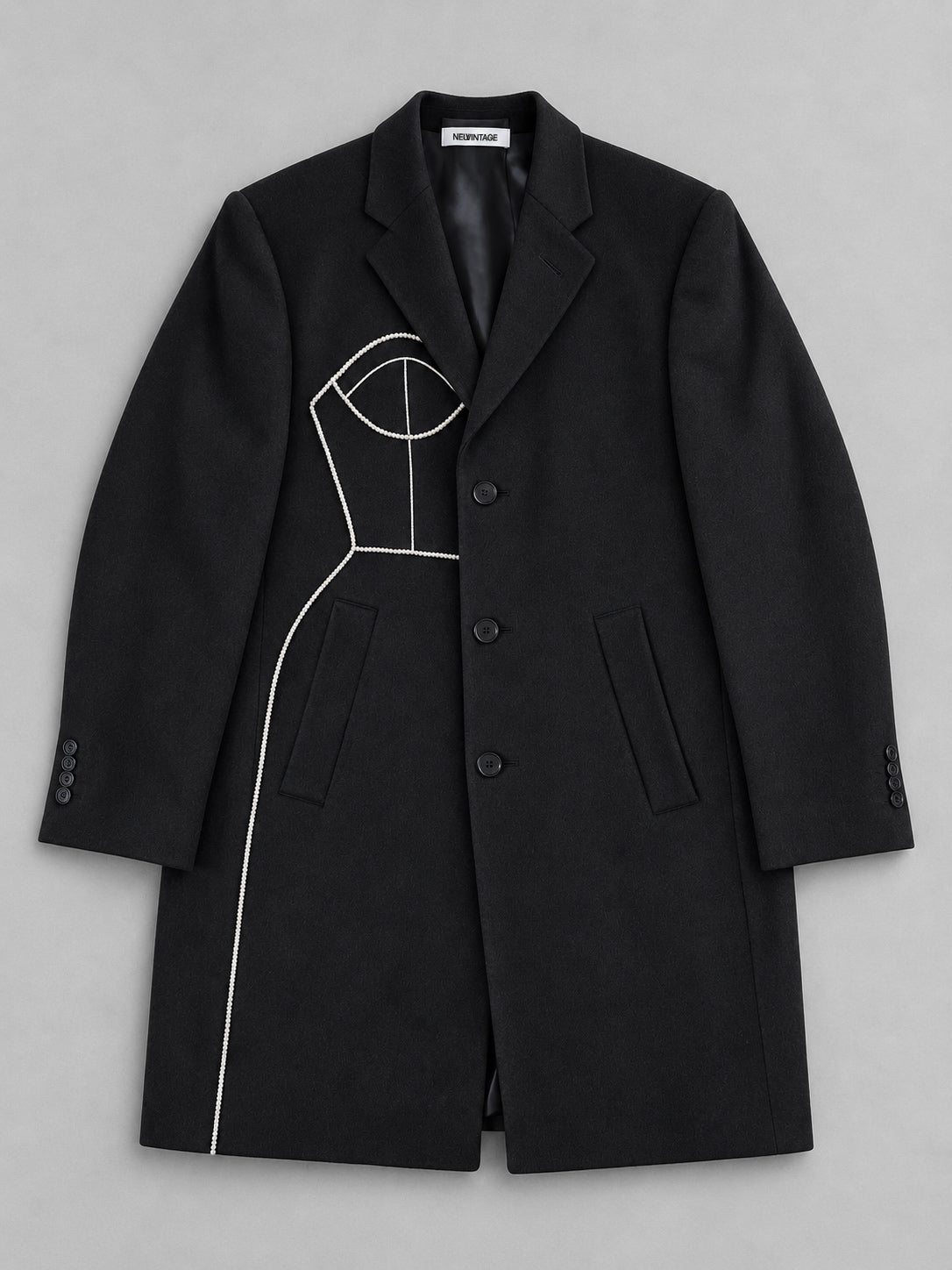 WOOL/CASHMERE COAT (FITS M-L)