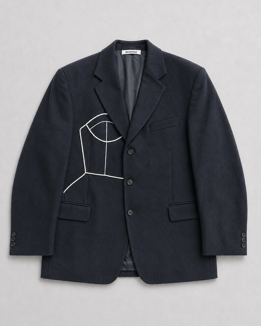 WOOL/CASHMERE BLAZER (FITS S-XL)
