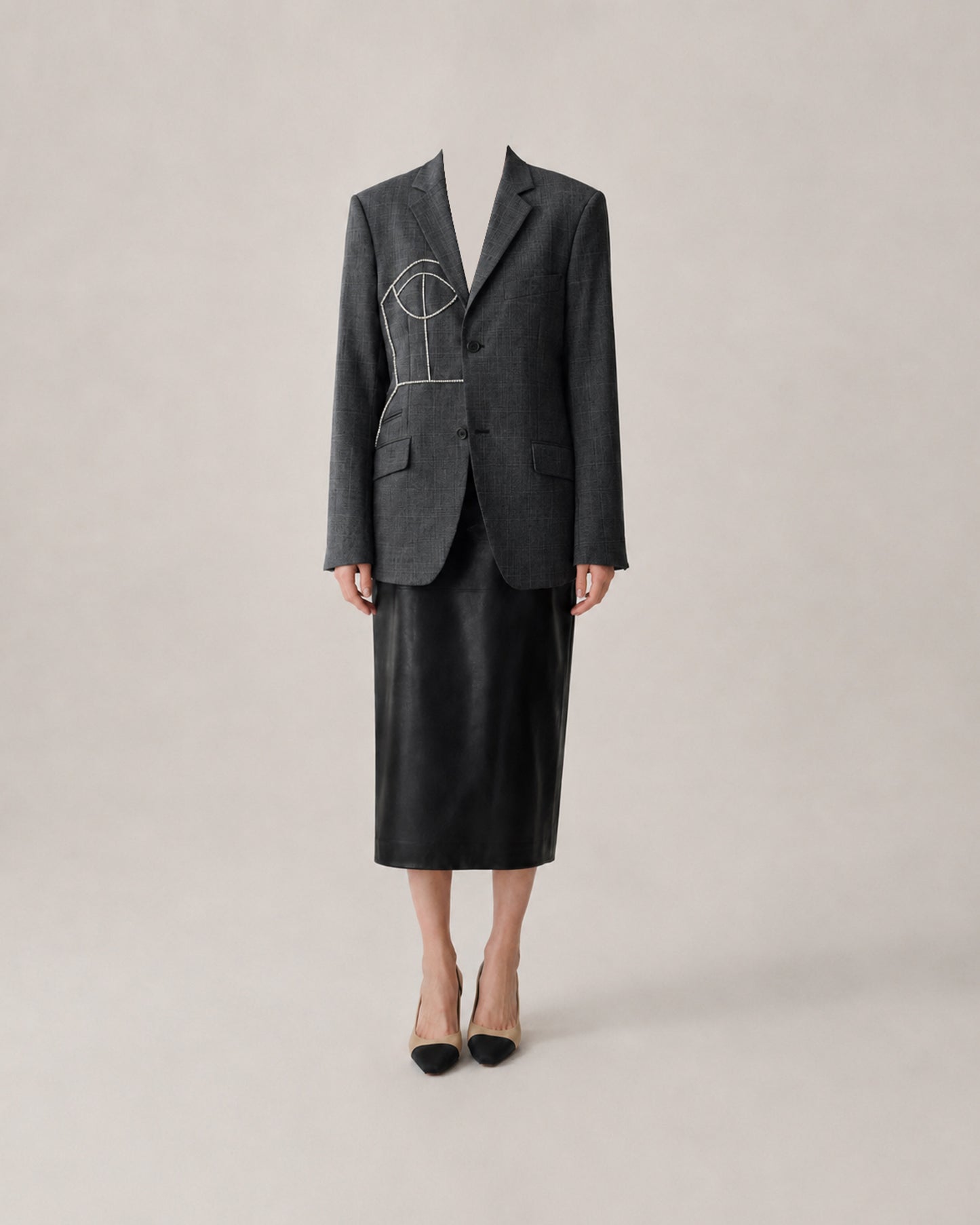 PURE WOOL BLAZER (FITS XS-S)