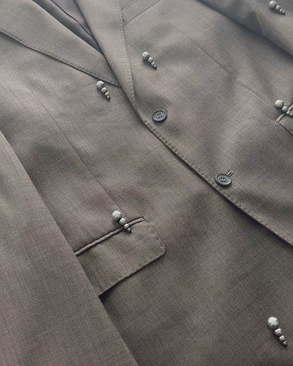 WOOL-SILK BLAZER (FITS S-XL)