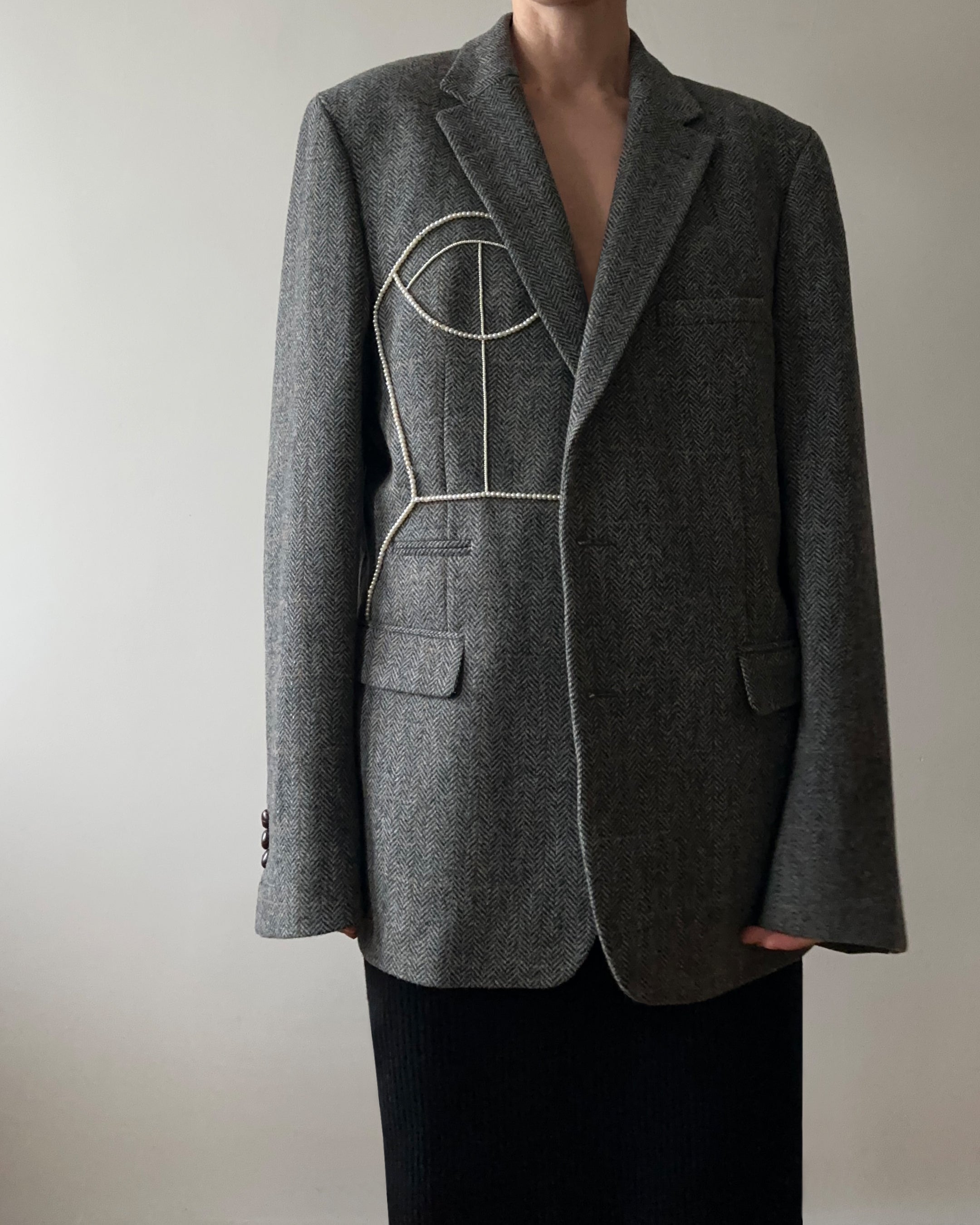 vintage wool blazer